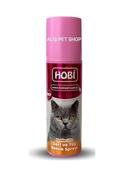 Hobi Kediler İçin Deri Ve Tüy Bakım Spreyi 200 ml
