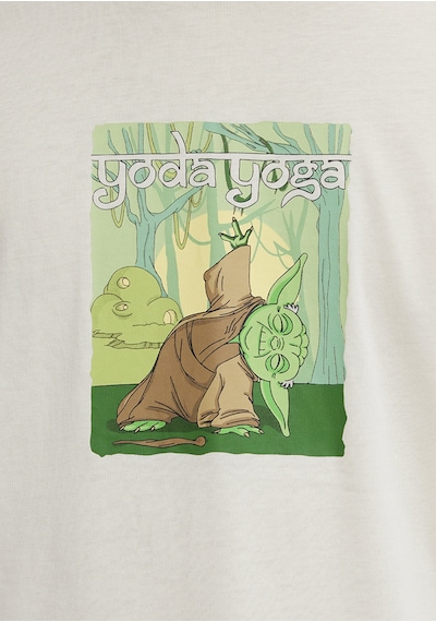 Mavi - Yoda Baskılı Ekru Tişört 0613351-70056