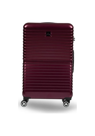 Wixon Travel Valiz,1811 L , Bordo Çok Renkli
