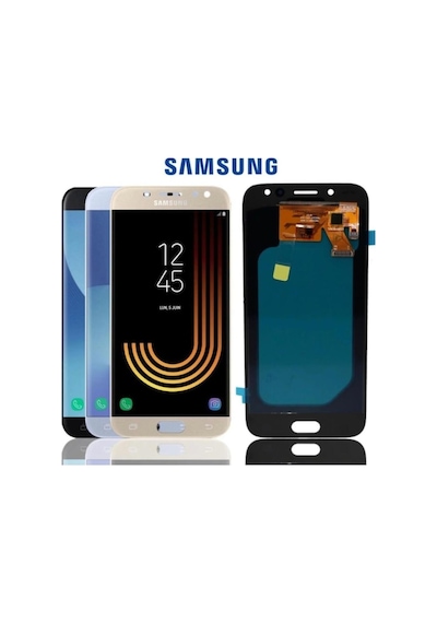 Samsung J7 Pro J730 Uyumlu Lcd Ekran Dokunmatik Oled Altın - Dore