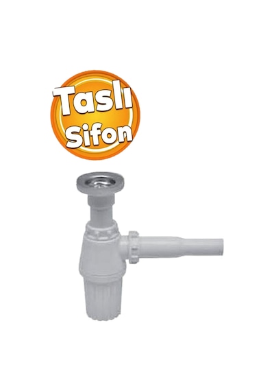 Taslı Lavabo Sifonu