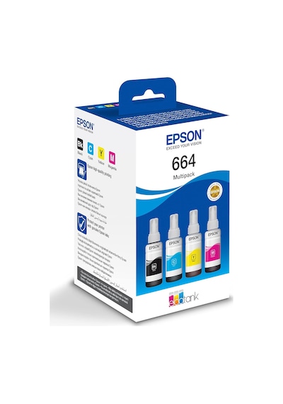 664 4 Renkli Çoklu Paket C13t66464a