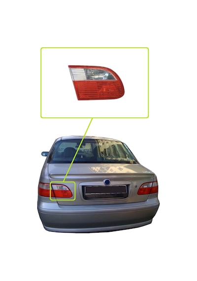 Fiat Albea Arka Stop 2002-2006 Sol Taraf Bagaj Kapağındaki Parça N11.11252