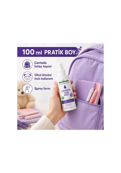 Dermastudio Lavanta Yağlı Saç Spreyi 100 Ml Doğal Ve Güvenli Saç Bakımı