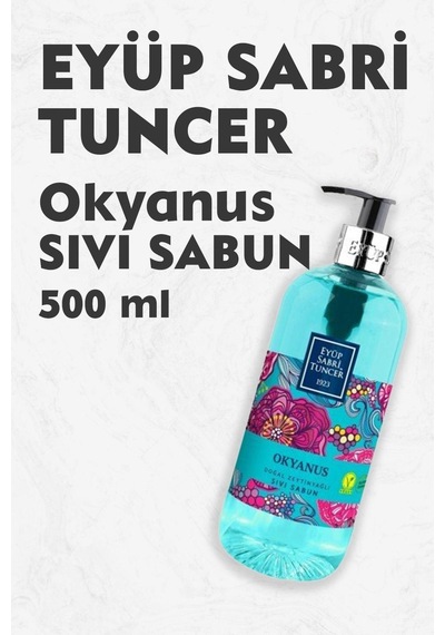 Eyüp Sabri Tuncer Doğal Zeytinyağlı Sıvı Sabun Okyanus 500 Ml
