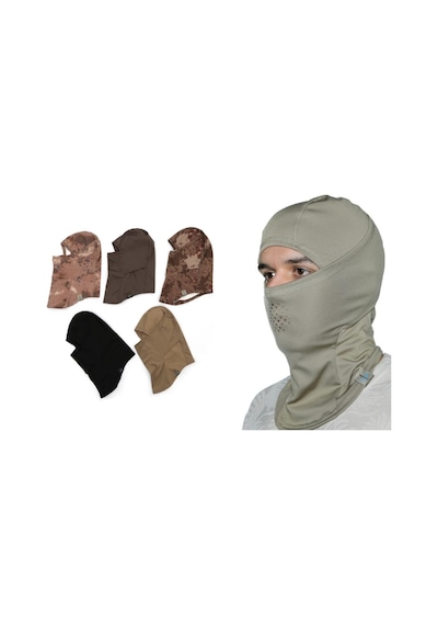 Ss Polarlı Su Ve Rüzgar Geçirmez Balaclava Askeri Yüz Maskesi Haki