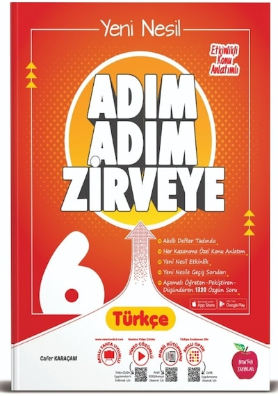 Newton 6. Sınıf Adım Adım Zirveye Türkçe Etkinlikli Soru Bankası