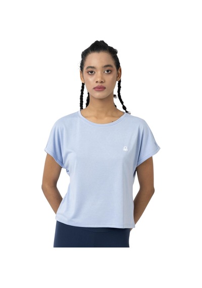 United Colors Of Benetton Kadın Tshirt Ben.w21016 Mavi