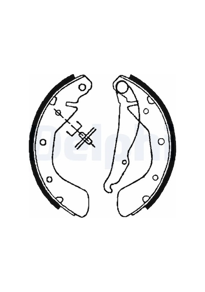 Opel Corsa B Arka Fren Balatasi 1993-2000 Delphı Ls1621