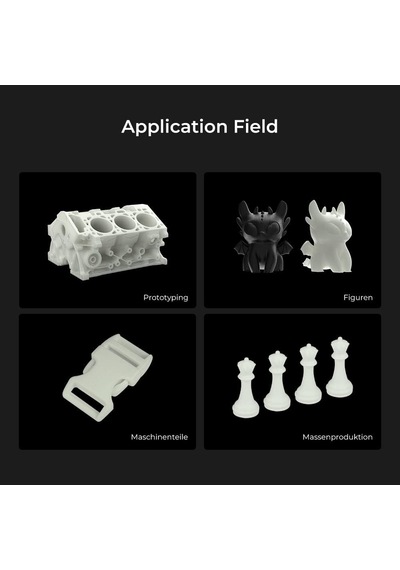 Resmi 3d Yazıcı Filamenti, Hyper Pla Yüksek Hızlı Filament, 1,75 Mm 3d Baskı Filamenti, Yüksek Hızlı Baskı İçin, Ölçü Hassasiyeti +/-0,02 Mm, 1 Kg/makara - Siyah