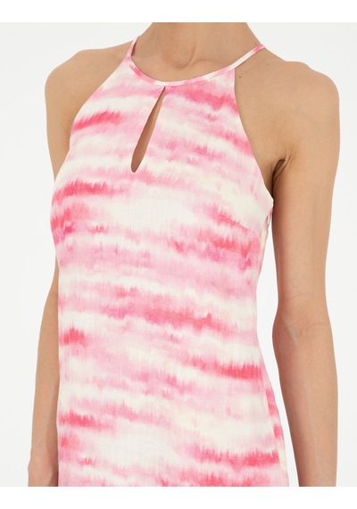 Pierre Cardin Kadın Pembe Elbise Dokuma 50283657-vr041