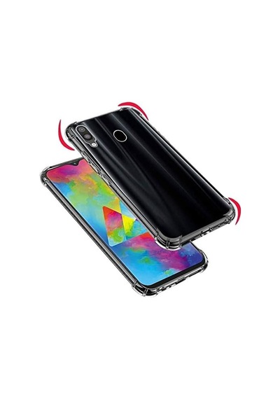 Galaxy  Uyumlu  A20 Şeffaf Airbag Antishock Silikon Kılıf