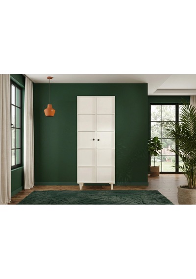Zeon 2 Kapılı Mdf Gardırop Çok Renkli Zeon 2 Kapılı Mdf Gardırop Çok Renkli