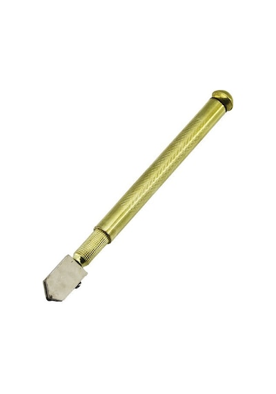 Rodı Glass Cuttıng Tool Elması Cam Kesme Gold Metal Saplı - 10'li Paket