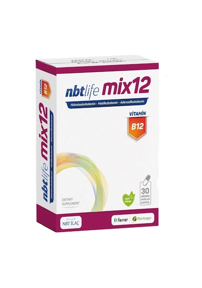 Nbt Life Mix12 B12 Ağızda Dağılan 30 Kapsül