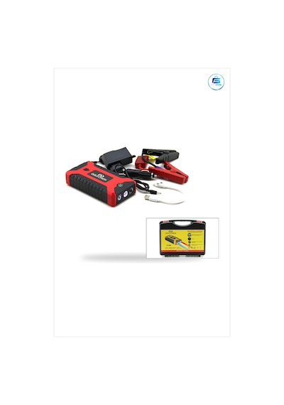 Araç Akü Takviye Powerbank Şarj Cihazı 4 Usb Fener Cob Pusula 98.