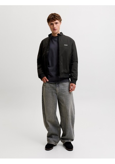 Jack & Jones Jack Jones Erkek Bomber Ceket Mont 12298825 Siyah