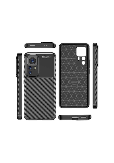 Xiaomi Mi 12t Pro Kılıf Karbon Silikon Case Kapak