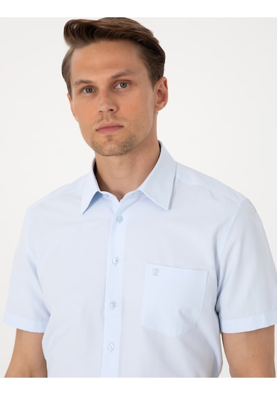 Pierre Cardin Erkek Açık Mavi Gömlek Kısa Kollu 50307003-vr003 Açik Mavi