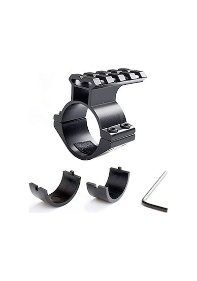 25.4/30 Mm,reddot,fener, Taktik Işık Montajı, Yedek Lazerler İçin Üst Ray Evimdeyokyok Siyah