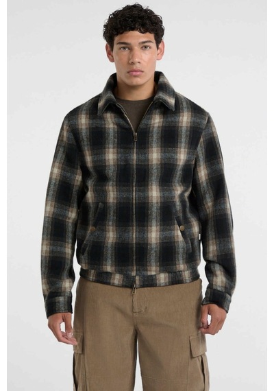 Guess Erkek Yün Karışımlı Bomber Ceket - Çok Renkli Çok Renkli