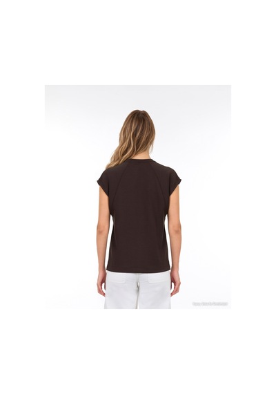 Yargıcı Regular Bisiklet Yaka Kısa Kol T-shirt 26kkts9022x 208 Kahverengi