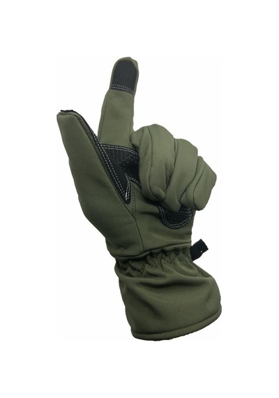 Softshell Cay250 Motosiklet  Eldiveni Yeşil