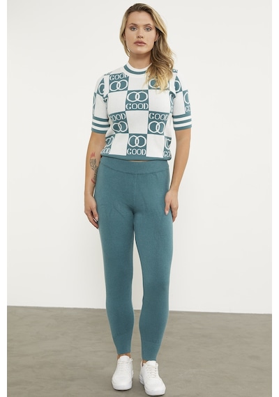 Sementa Jogger Triko Pantolon - Yeşil 001
