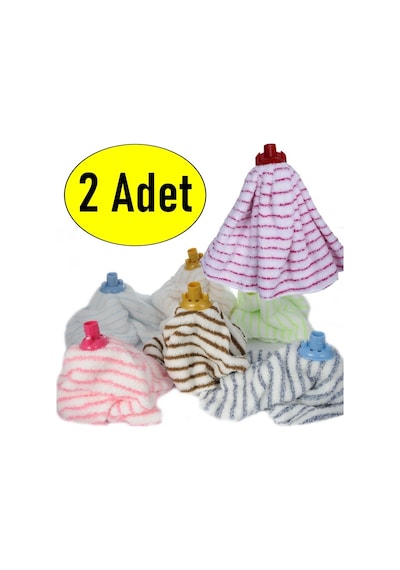 2 Adet Havlu Mop Paspas Mop Paspas Ucu Vileda Ucu Havlulu Mop B N11.5514