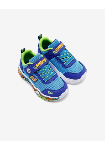 Skechers Play Scene Küçük Erkek Çocuk Mavi Spor Ayakkabı 407312n Blmt Mavi