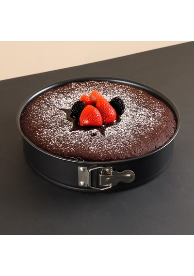 Kaiser Kelepçeli Crstal Cam Kek Kalıbı 28 Cm Renkli