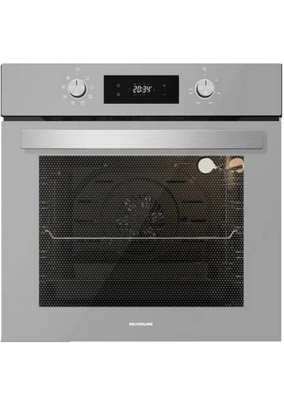 Silverline BO6502S02 - CS5343S01 - 3420 Classy 60 Gri Cam Ankastre Set