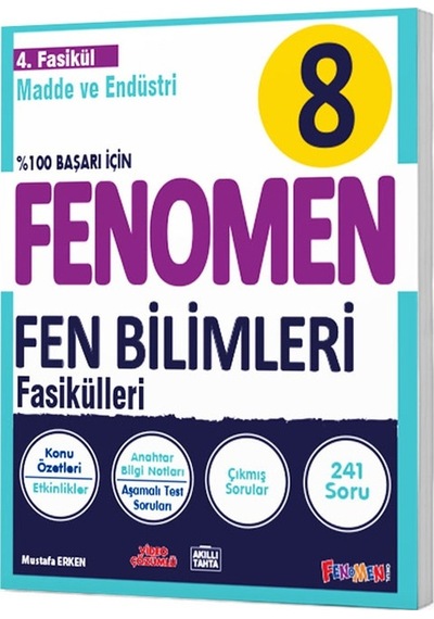 Fenomen 8. Sınıf Fen Bilimleri 4. Fasikül