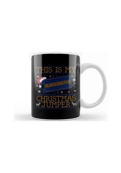 This Is My Blockbuster Christmas Jumper Kupa Bardak Porselen Karışık