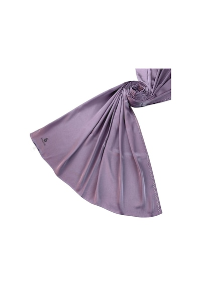 Mim Eşarp Mısırlı Eşarpları Taşlı Jan Jan Abiye Şal 75x190 Cm Lila