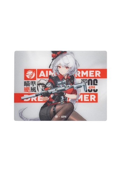 Dream Gamer Aim Stormer Float Glass Mousepad - Control Yüzey Hypothermia-450 X 400 Mm