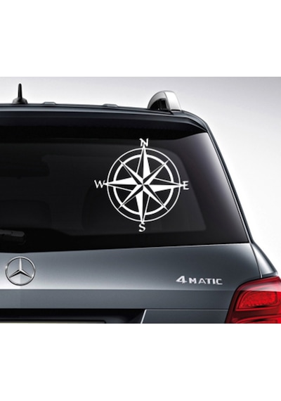 Oto Pusula Off Road, Travel Araba Sticker