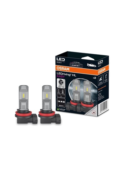 Osram 12v H8/h11/h16 Xenon Led Far Ampul Seti Ledrıvıng Hl Easy Gen 2