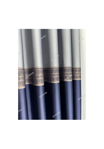 Pano Fon,elegans Seri . Desen Pano Fon Perde,kanun Pile,blackout , Tek Kanat Lacivert Gri