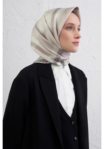Armine Sura İpek Eşarp -2025/2026 -9418 Taş