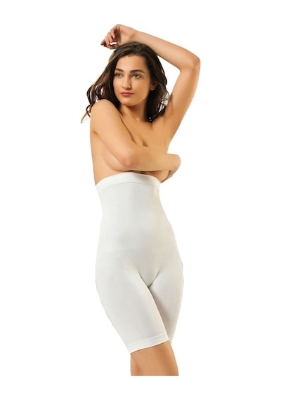 Dikişsiz Seamless Yüksek Bel Şort Korse St765 Ten