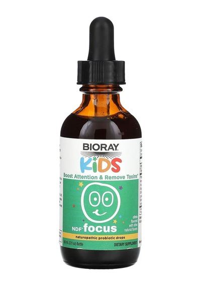 Bioray , Kids, Ndf Focus, , 2 Fl Oz 60 Ml Usa Vers - Dmm00299