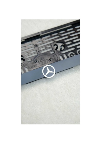 Mercedes Amg Uyumlu Lazer Kesim Pleksi Plakalık 2adet - 625063415