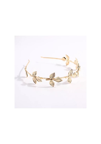 So-much Yaprak Tacı Saç Bandı-6 Yaprak Desenli Gold - 105683521 Yaprak Desenli Gold - 105683521 Yaprak Desenli Gold