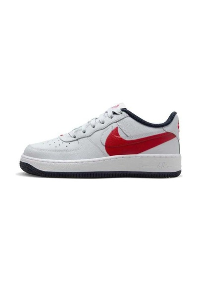 Nike Air Force 1 Lv8 4 Af1 Unisex Leather Sneaker Hakiki Deri Günlük Spor Ayakkabı Gri Gri