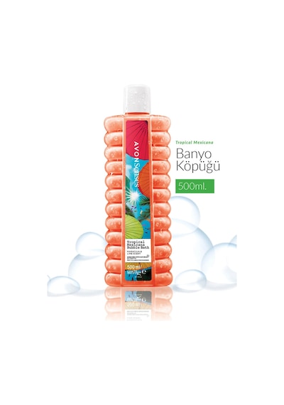 Avon Tropical Mexicana Çarkıfelek ve Limon Kokulu Banyo Köpüğü 500 ML