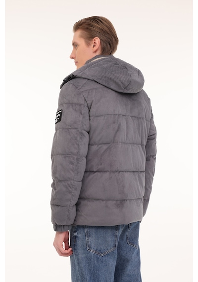 Lumberjack Ml 2 Jjxcfaw23-h2349 4pr Antrasit Erkek Kısa Kaban Gri