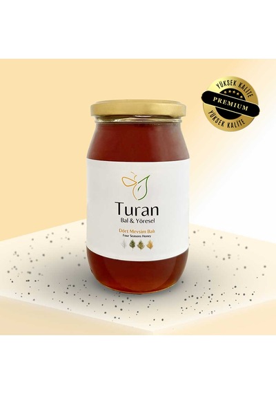 Turan Bal ve Yöresel Dört Mevsim Balı 450 G