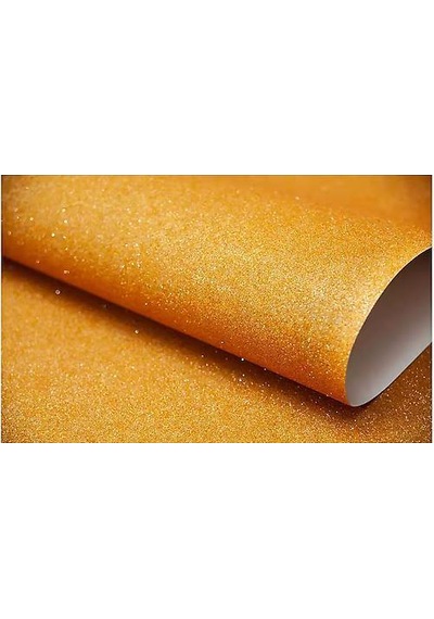 Özkan Fon Kartonu Simli 50x70 Turuncu