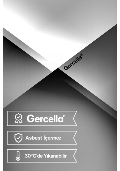 Gercella Prestige Ütü Masası Kılıfı Örtüsü Bezi Grey